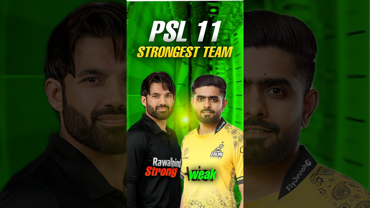 Strongest team of PSL 2026 ? #cricket