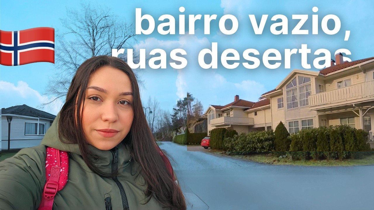 Não Venha para a Noruega Antes de Ver + Tour no Bairro Vazio ►005 \\ Vida na Noruega 🇧🇷🇳🇴