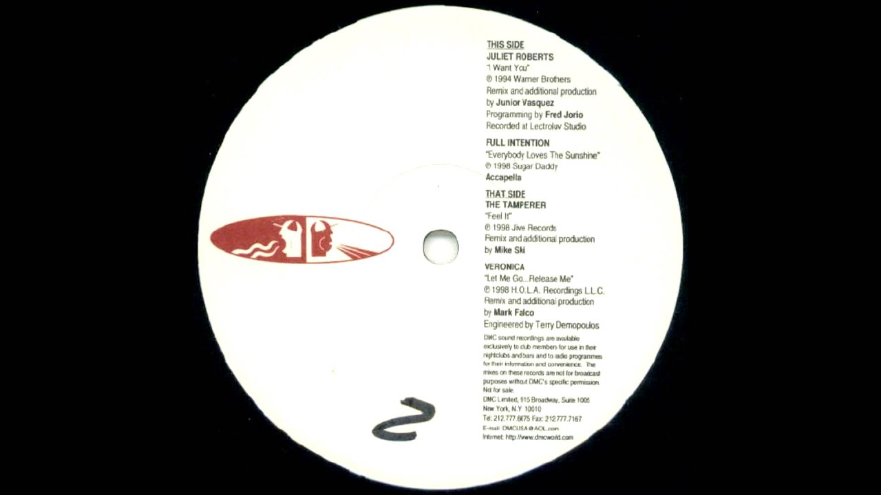 Juliet Roberts - I Want You (Junior's 98 DMC Mix)