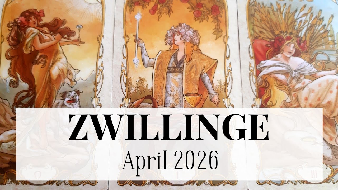 ♊ZWILLINGE - April 2026 | Ein MEILENSTEIN wird erreicht 🌟 Schwere Zeiten gehen zu Ende! Tarot 