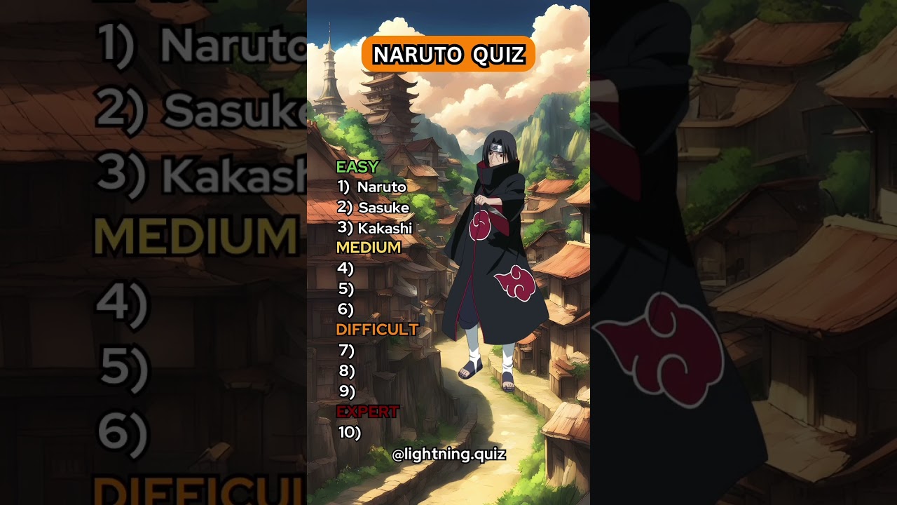 Are you a true Naruto fan? #quiz #guess #naruto #narutoshippuden #trivia