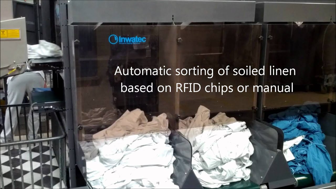 Inwatec Automatic Sorting of soiled linen