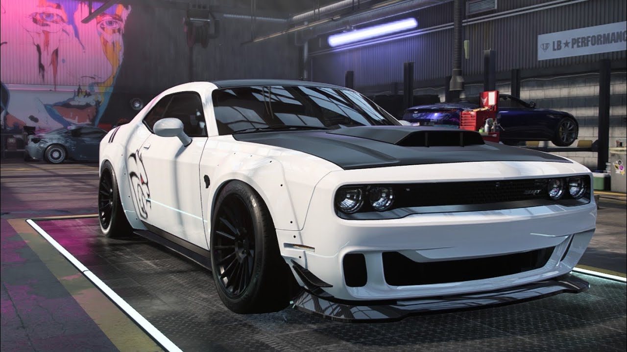 Need for Speed Heat: Dodge Challenger SRT HELLCAT Gameplay and Customization