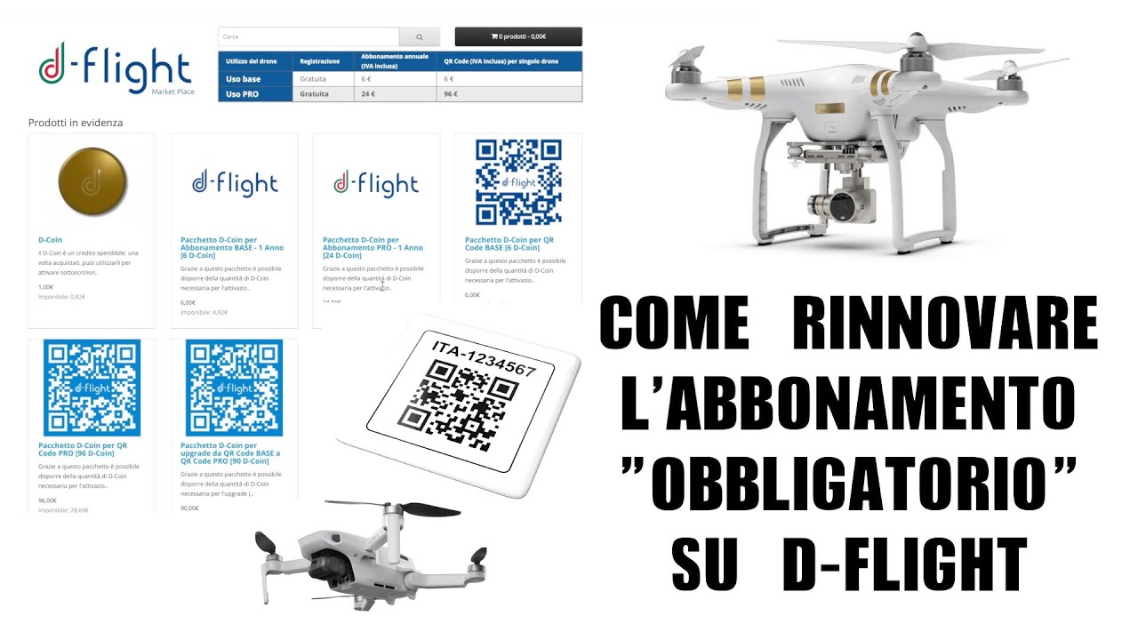 COME RINNOVARE L'ABBONAMENTO "OBBLIGATORIO" SU D-FLIGHT