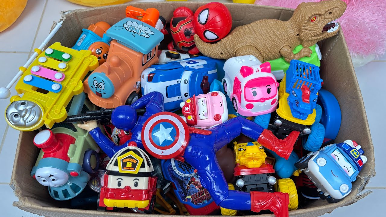 Satisfying With Review So Many Kind Of Toys From The Box | ASMR