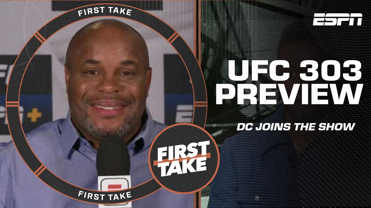 Alex Pereira is the face of the UFC! - DC previews the UFC 303 Main Card 🙌 | First Take