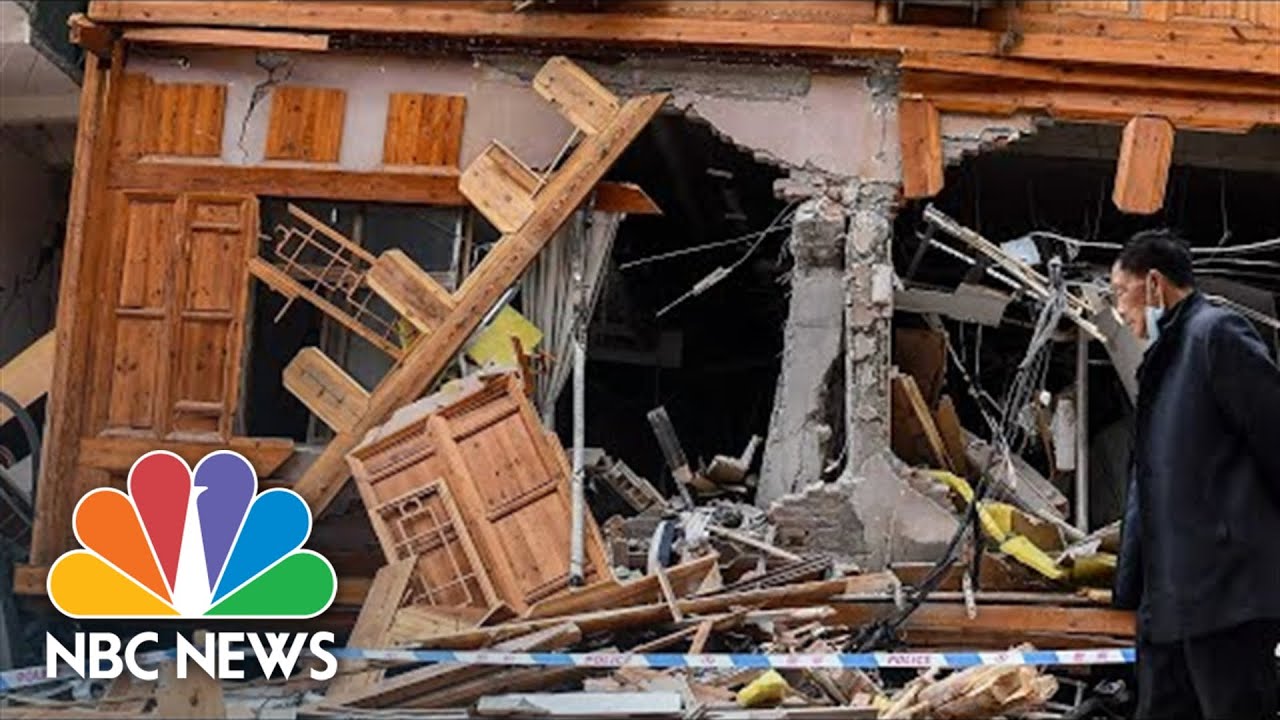 Deadly Quake In Sichuan, China, Topples Homes, Creates Landslides