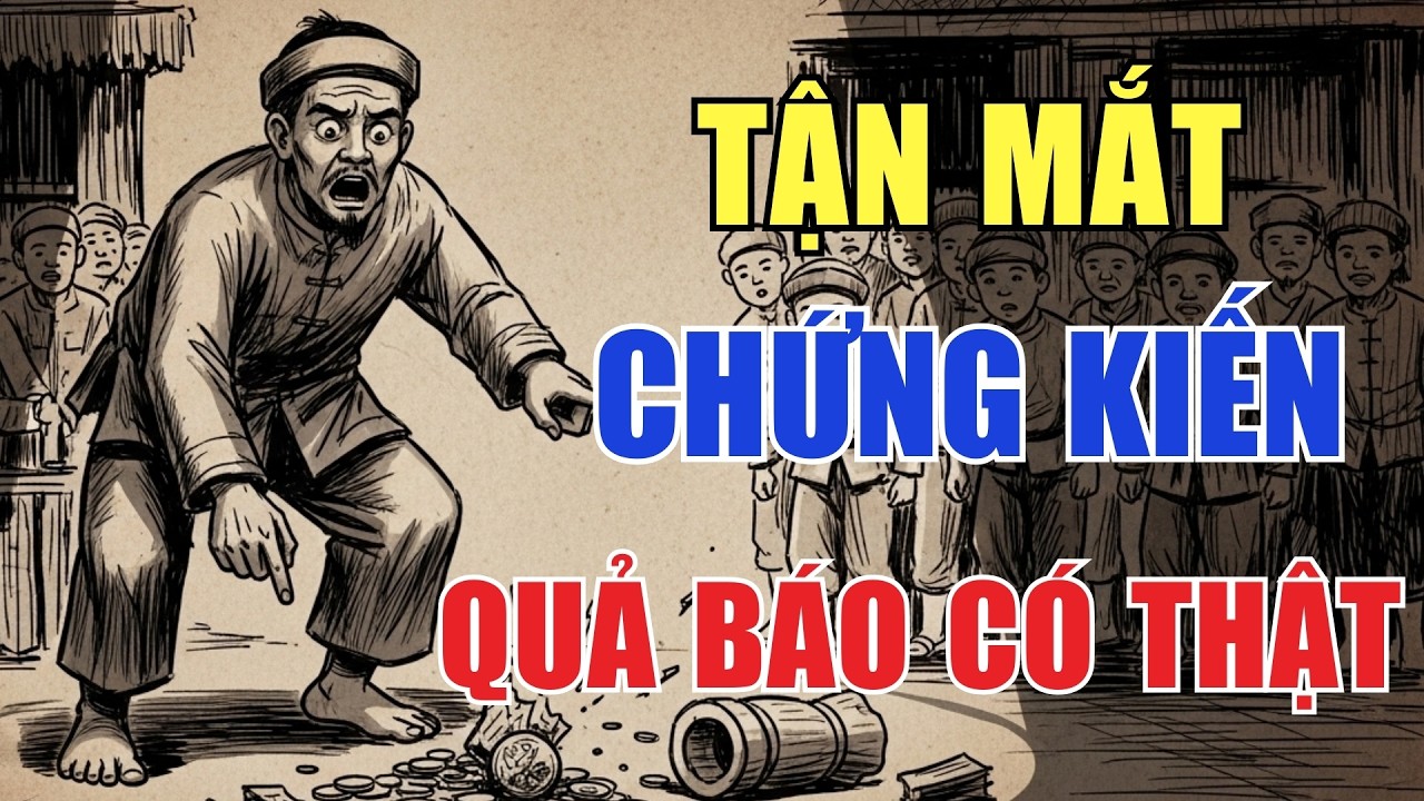 Thấy Tận Mắt Nhân Quả Hiện Rõ Trước Mặt Khiến Ai Cũng Rùng Mình