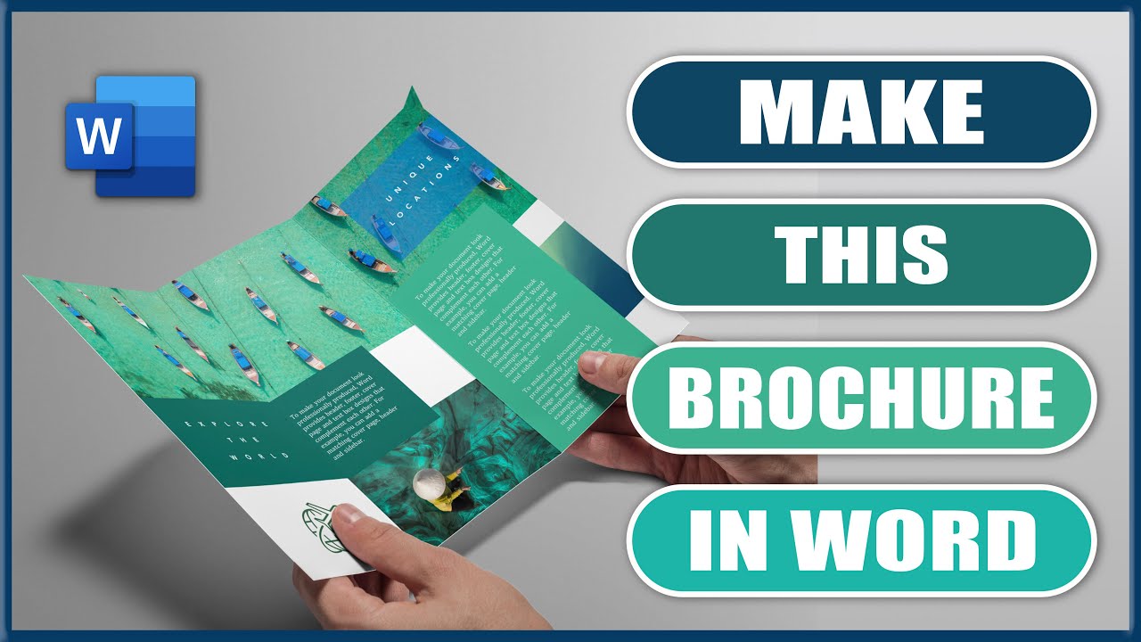 Comment cr&eacute;er une brochure ou un d&eacute;pliant &agrave; trois volets dans Word | Tutoriels Microsoft Word