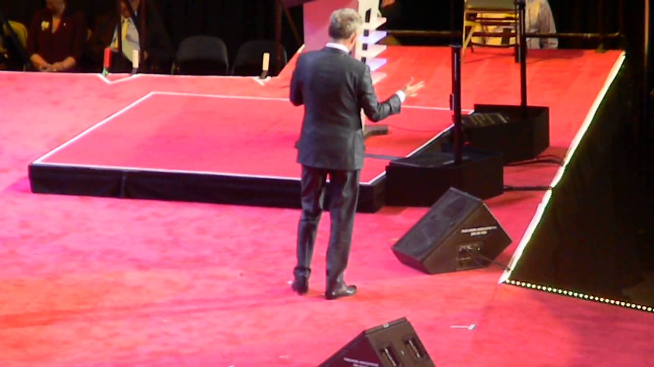 David Foster and Olivia Newton-John at Lions Convention