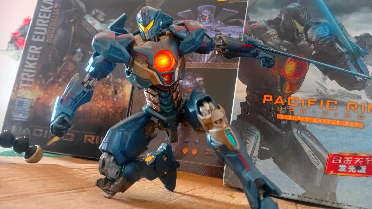Umboxin de la figura de Gipsy avenger versión exclusiva de bandai pacific rim figuras bootleg 