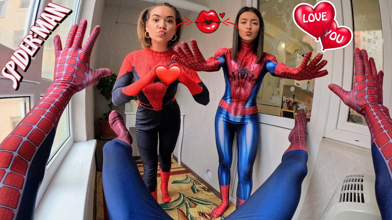 Top5 SPIDER-MAN VS CRAZY SPIDER-GIRL'S IN LOVE (Love Story with Spider-Man)