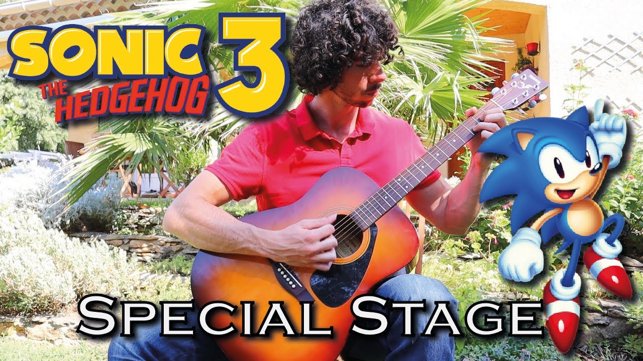 SONIC 3 Guitar Cover - Blue Spheres (Special Stage) || Soranda