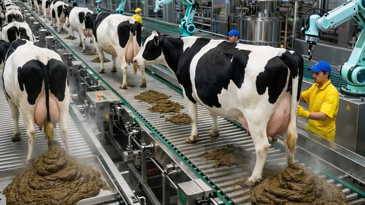 Inside the Cow Dung Factory: How Animal Waste Is Transformed into Electricity