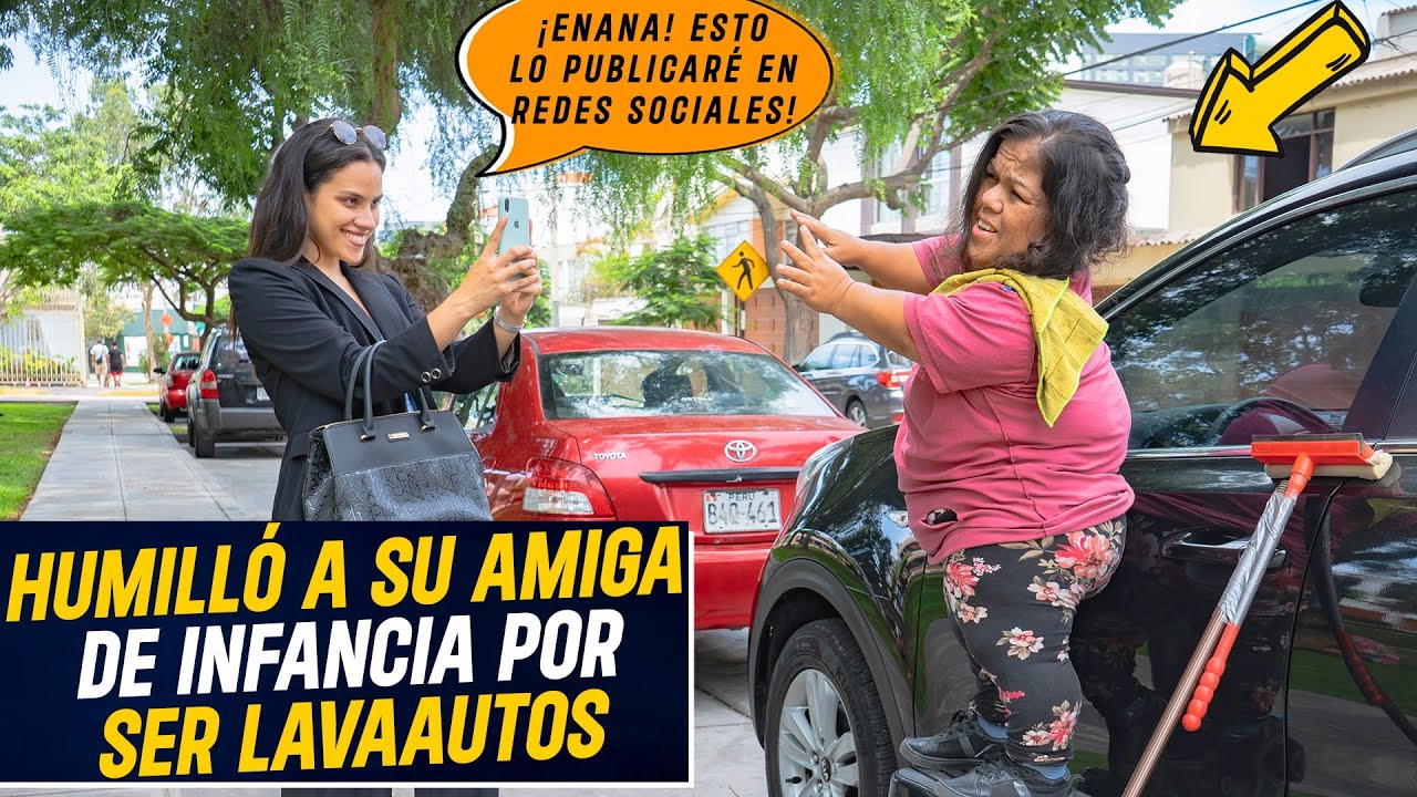Humilló a su amiga de Infancia por ser Lava autos | Muchacha se burló de amiga en las redes