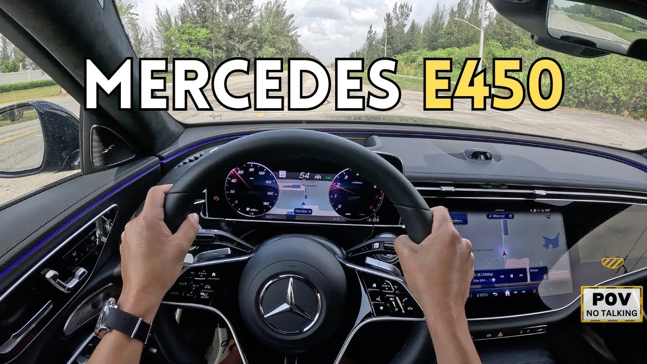 2024 Mercedes-Benz E450 POV Drive: Unmatched Luxury & Performance!