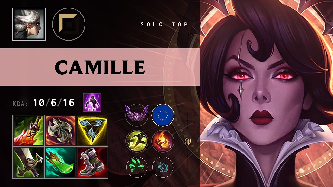 Camille Top vs Warwick - EUW Master Patch 26.11