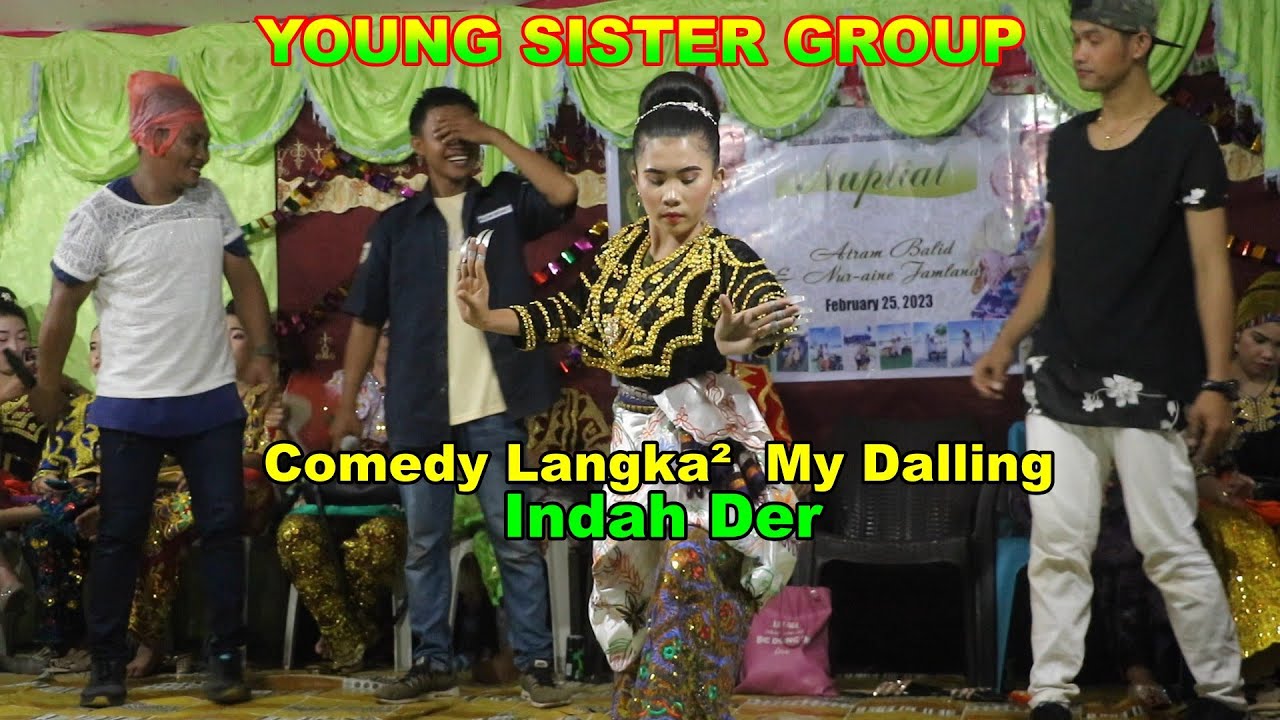 Comedy Langka² My Dalling || YSG | Dance by Indah Der