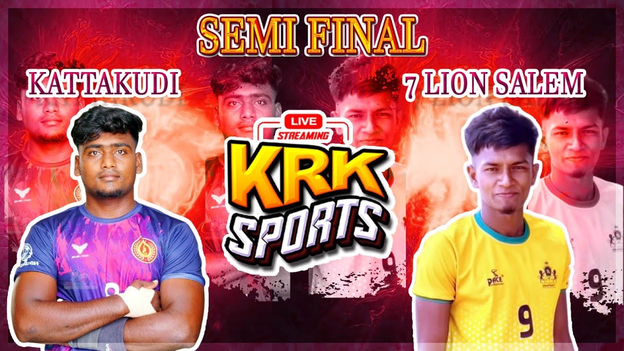 SEMI FINAL|| 7LION SALEM VS KATTAKUDI  || STATE LEVEL MATCH MEN'S || - #KUNDUR || 2025