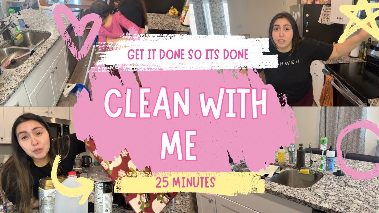 Clean With Me - What Other Moms Won’t Admit - 25 Minutes - Weekly Reset