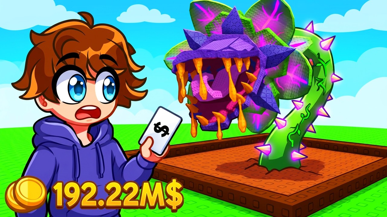 NOWY VENOM SPITTER JEST OP i ZAROBI CI MILIONY! w GROW a GARDEN 2