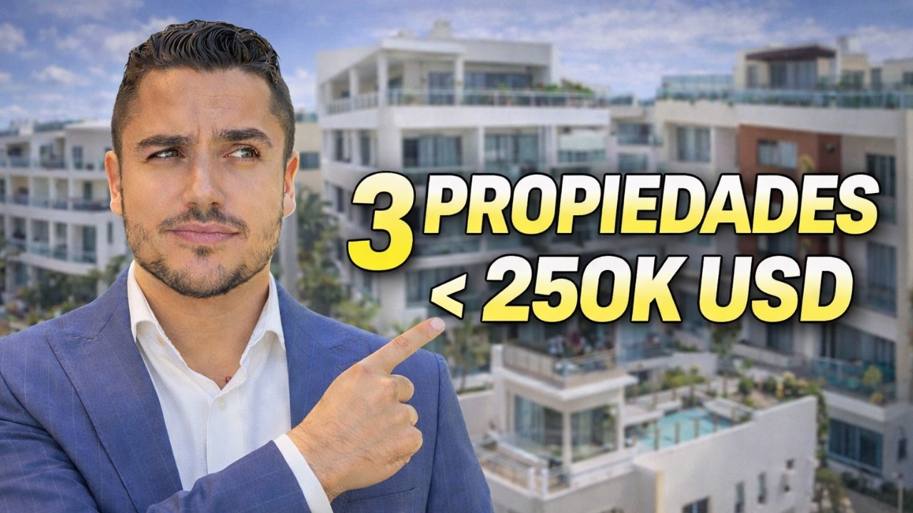 3 propiedades en el centro de Playa del Carmen por menos de 250,000 USD (caminando a la 5ª Avenida)