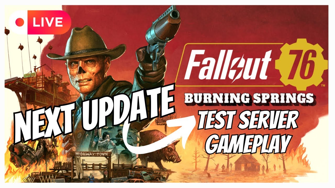 Burning Springs OHIO Map Expansion LIVE Gameplay! | Fallout 76 LIVE