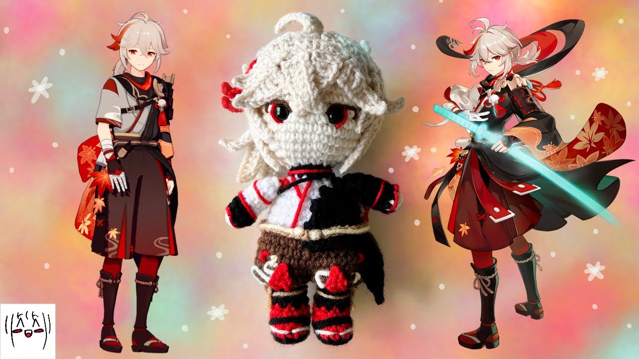 Kazuha - Genshin Impact | Crochet Progress Vlog