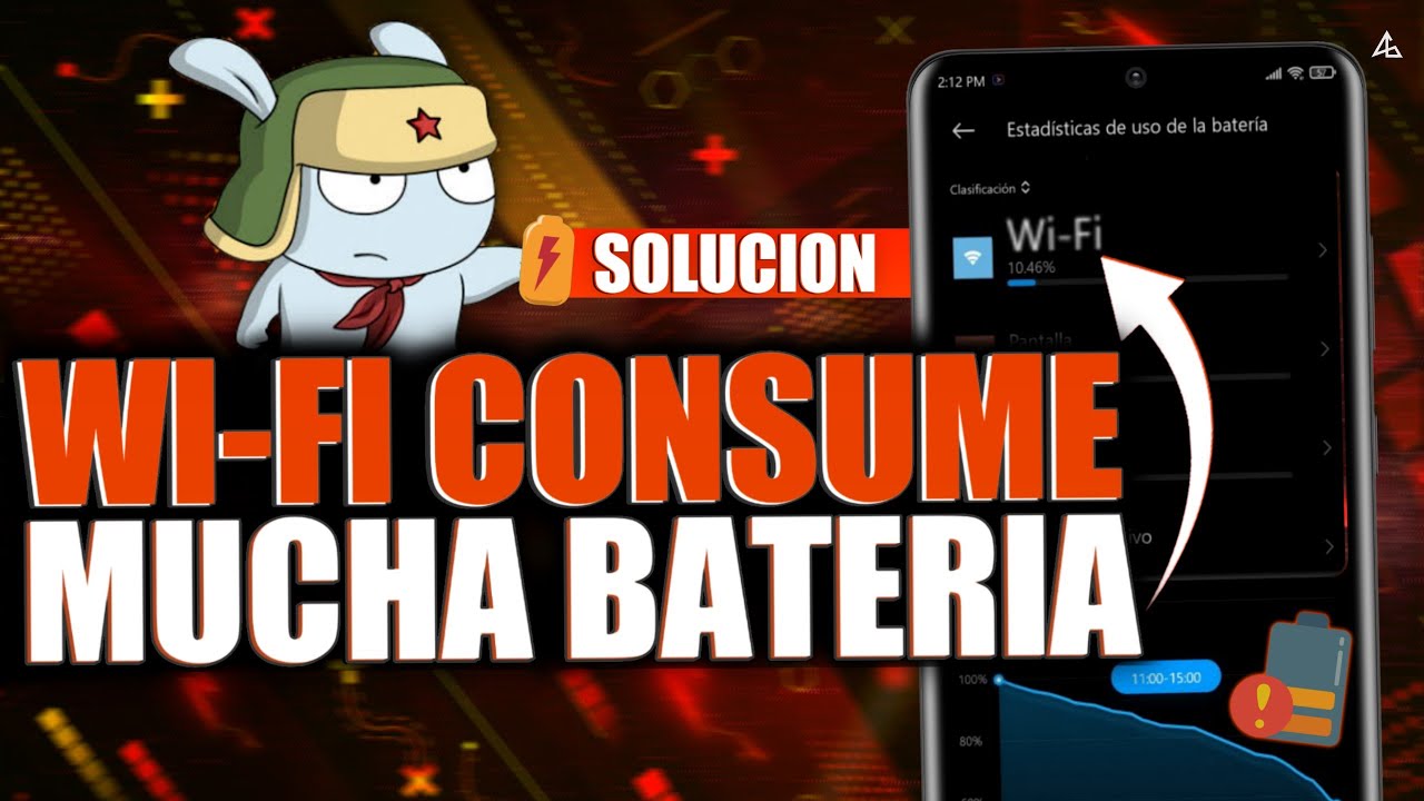 «WI-FI» ESTÁ DRENANDO TU BATERÍA XIAOMI (SOLUCIÓN) 😭😩 | Cómo AHORRAR BATERÍA en MIUI 13 y MIUI 12🚀