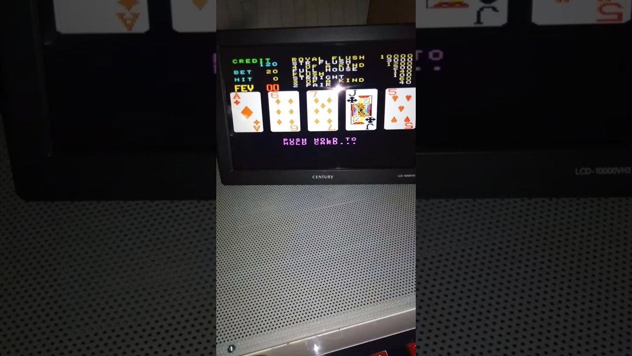 レトロポーカーゲーム　パッケージ化