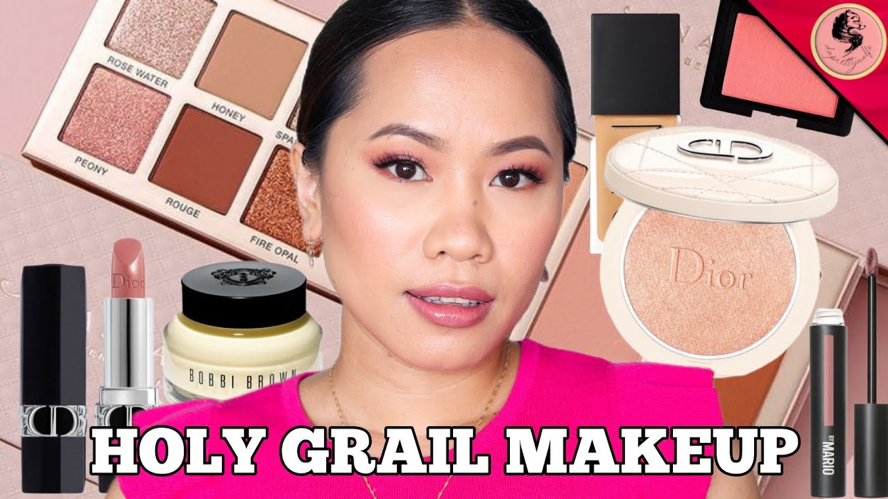 FULL FACE OF MY HOLY GRAIL MAKEUP | UPDATED 2022