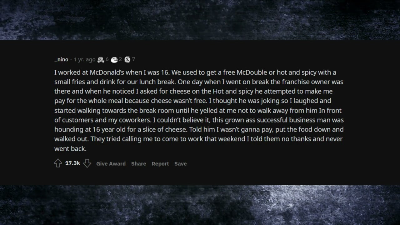 r/Askreddit - What made you quit a job on the spot? - Real Voice Reading