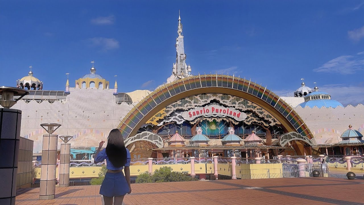 •₊˚🎧🧷  🇯🇵Hello Kitty ◝Sanrio Puroland Park东京三丽鸥彩虹主题乐园|Japan travel vlog
