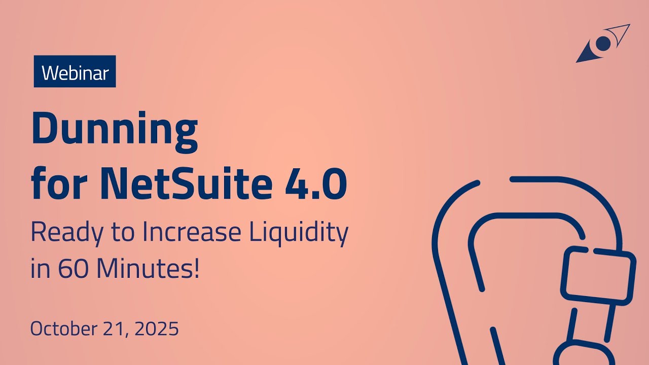 Webinar Dunning for NetSuite 4.0