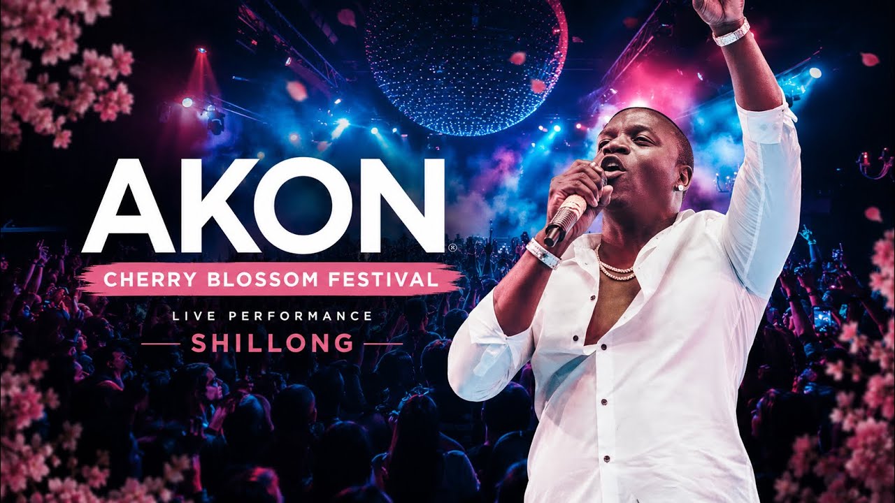 CHERRY BLOSSOM FESTIVAL 2024 || CHAMMAK CHALLO AKON || SHILLONG