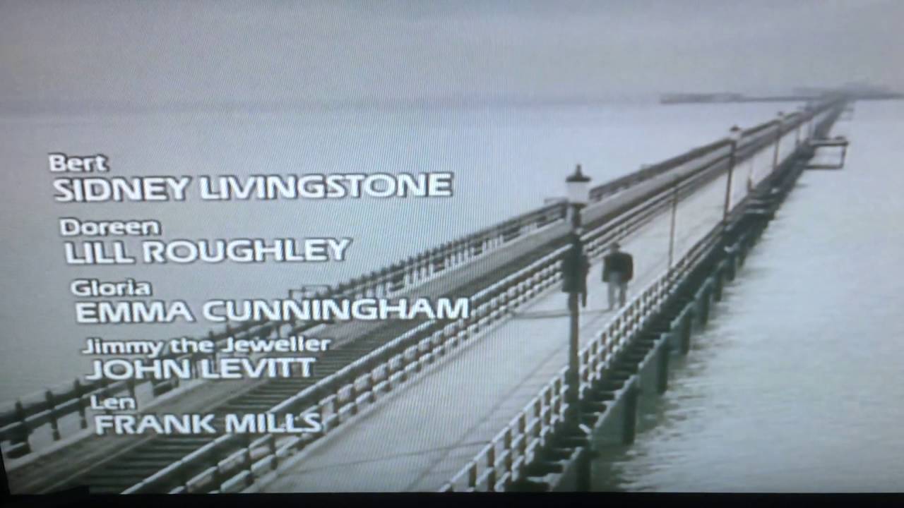 Southend pier in 1991. TV show minder