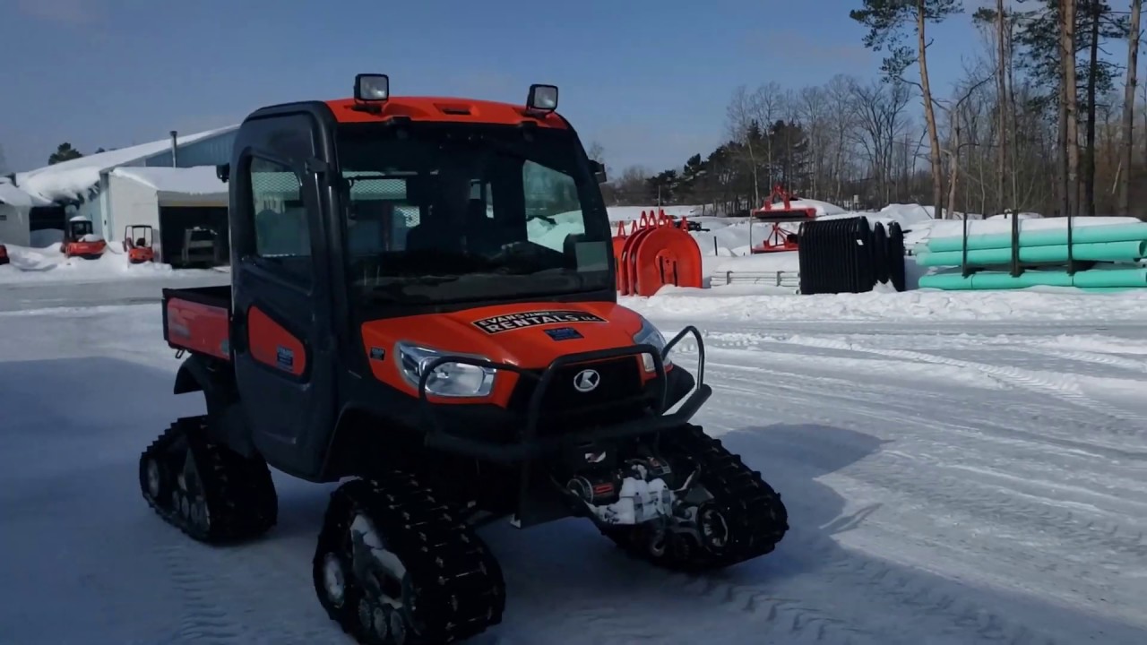 Kubota RTV-X1100 on Tracks