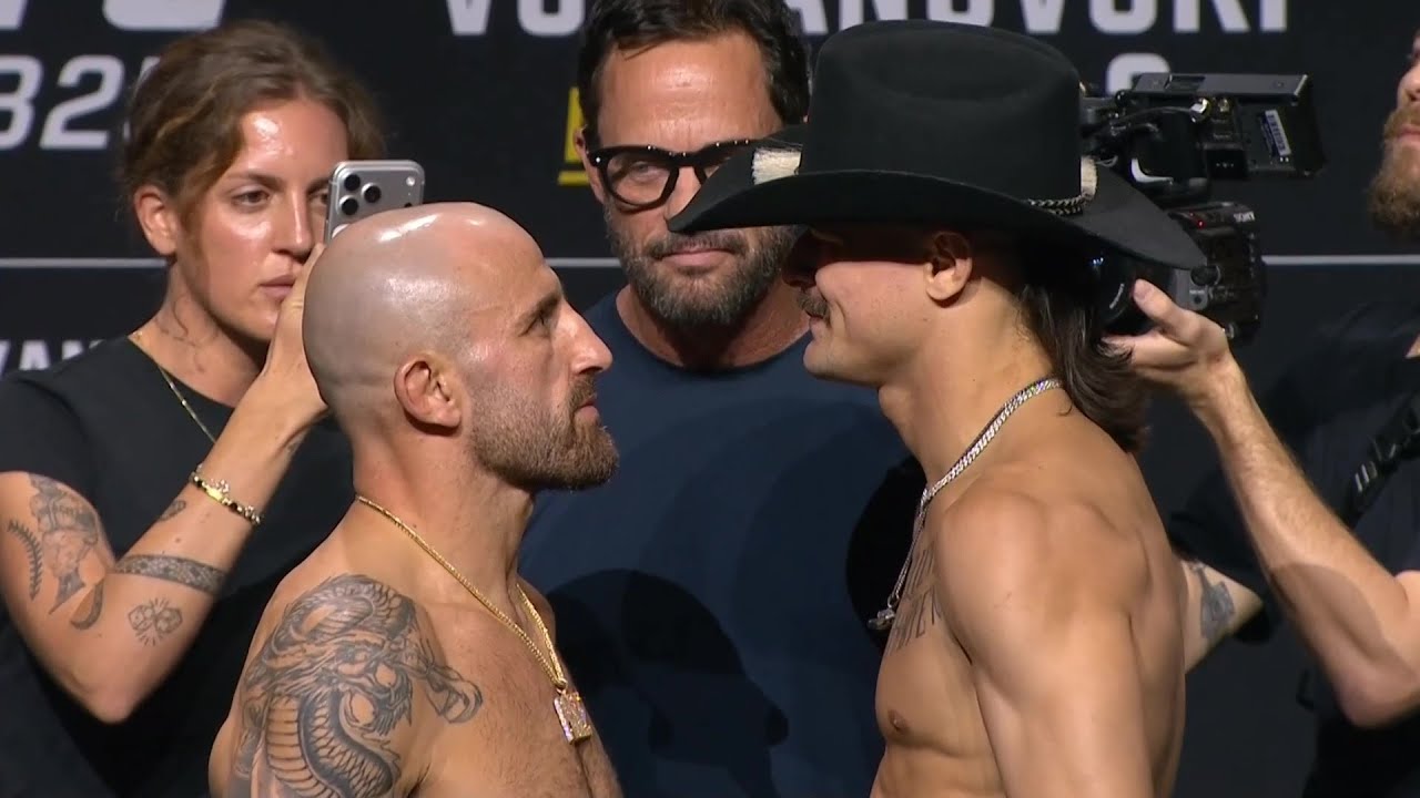 UFC 325: Битвы взглядов после пресс-конференции
