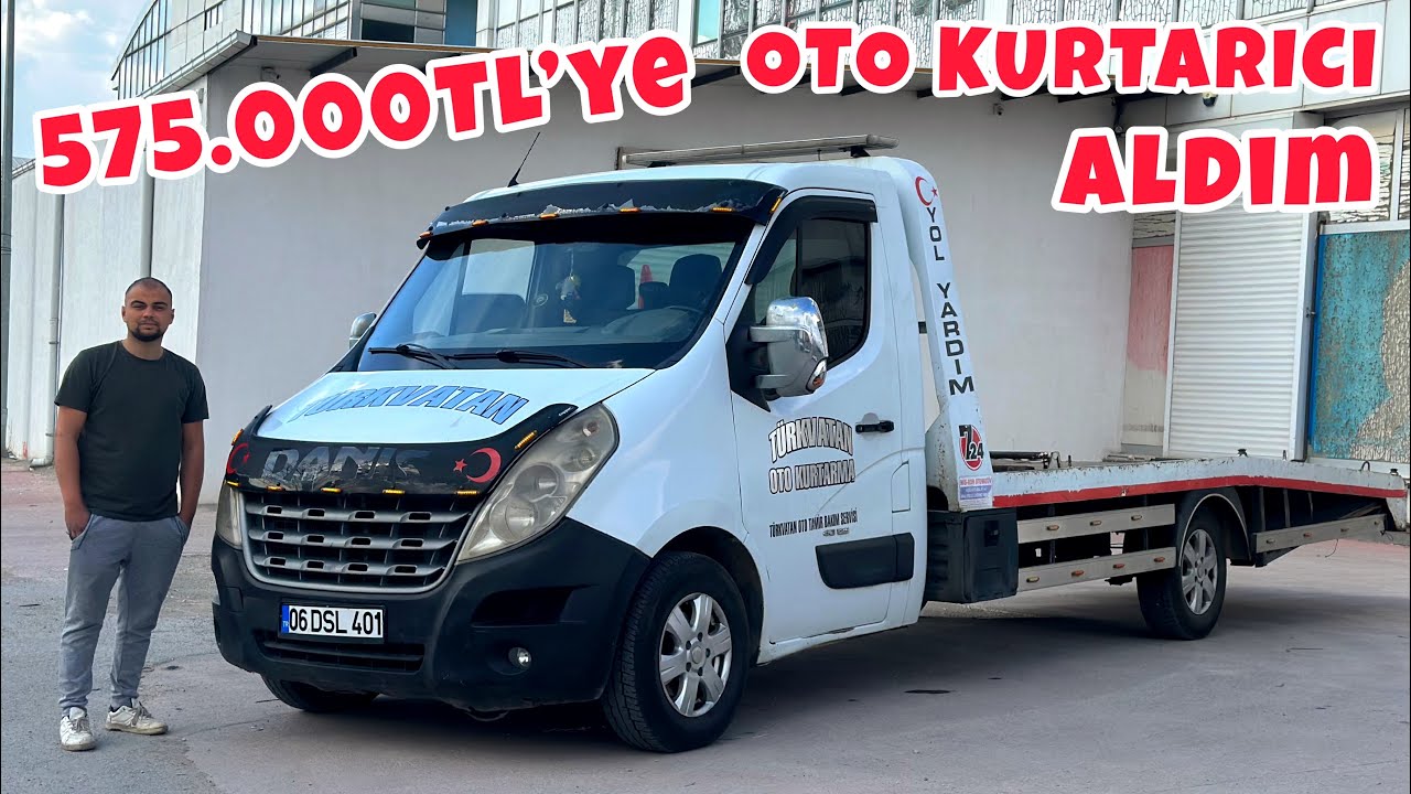575.000TL’ye OTO KURTARICI ALDIM (ÇEKİCİ)
