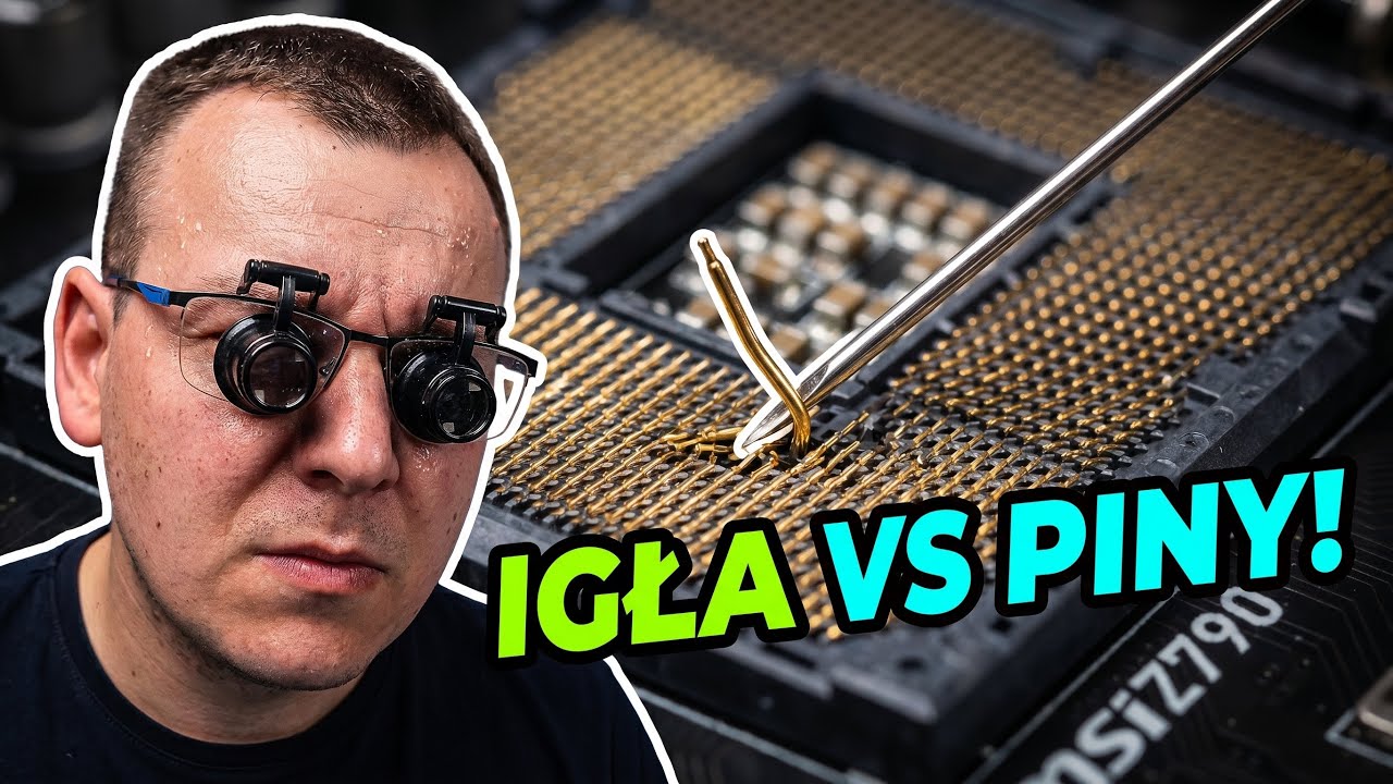 KATASTROFA! Złamane ścieżki DDR5 i pogięte piny w socketcie
