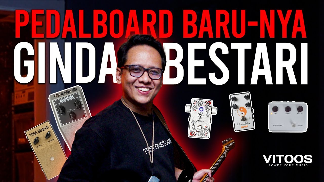 PEDALBOARD BARU-NYA GINDA BESTARI | BOXXCASE & BXJR