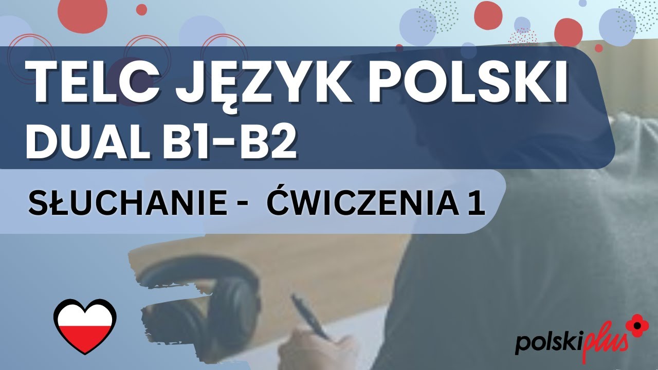 Słuchanie 🎧 Ćwiczenia do egzaminu TELC POLSKI B1-B2. Wiadomości głosowe.