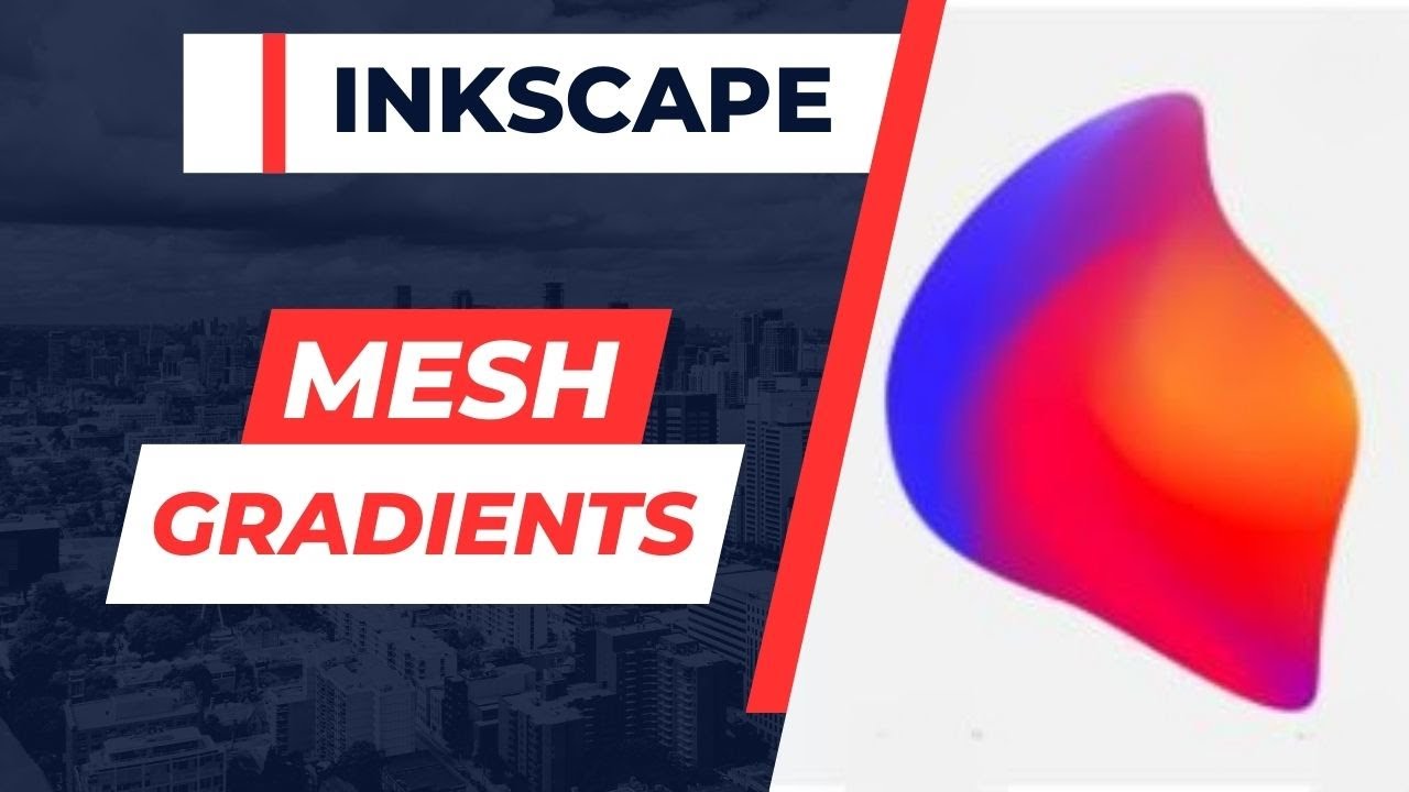 Inkscape Basics: How to use Mesh Gradients in Inkscape