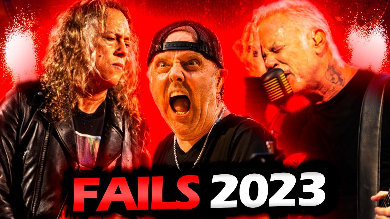METALLICA FAILS LIVE COMPILATION (2023)
