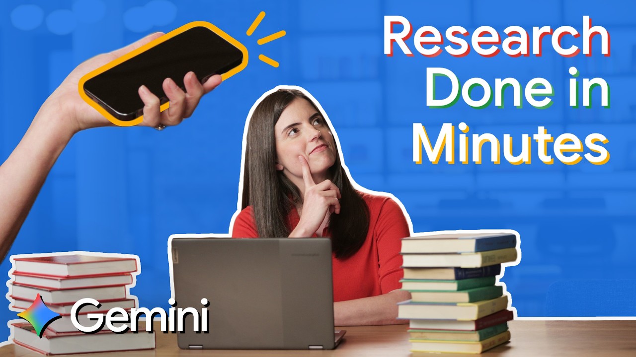 Make Gemini your research assistant | AI for Students | Google