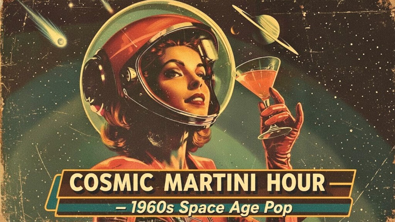 COSMIC MARTINI HOUR — 1960s Space Age Pop