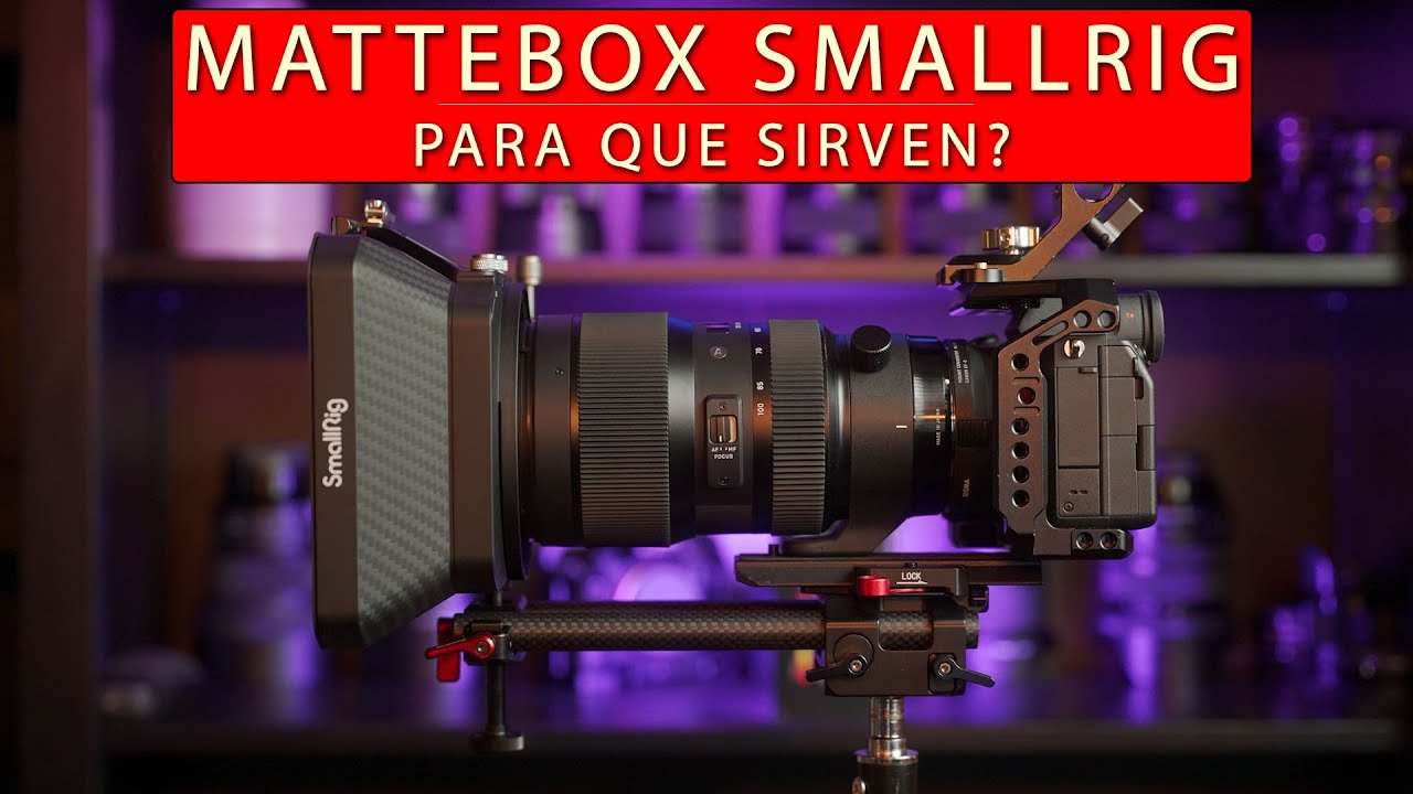 Para que sirve un Matte Box??? -SMALLRIG 2660-