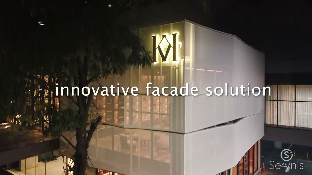 Serynis Thailand Textile Facade - Bangkok Kanekoji project