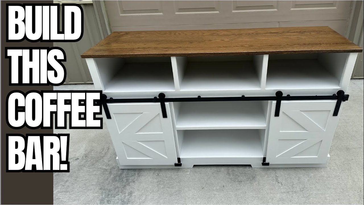 DIY Coffee Bar || How To Build A Coffee Bar