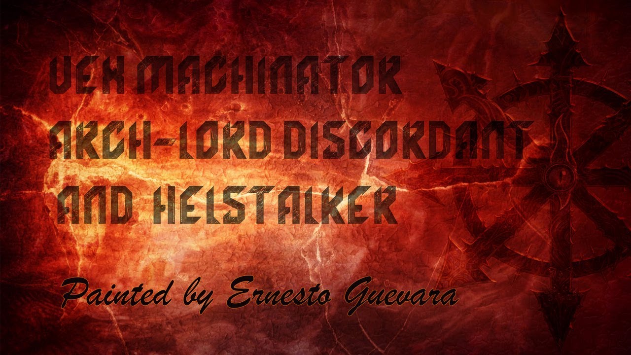 Vex Machinator Lord Discordant